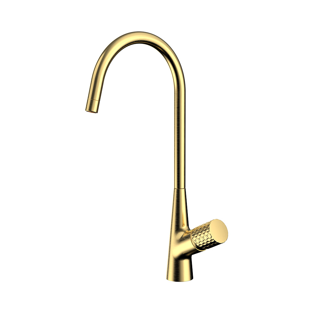 Mixer de cozinha de alavanca única - ouro escovado