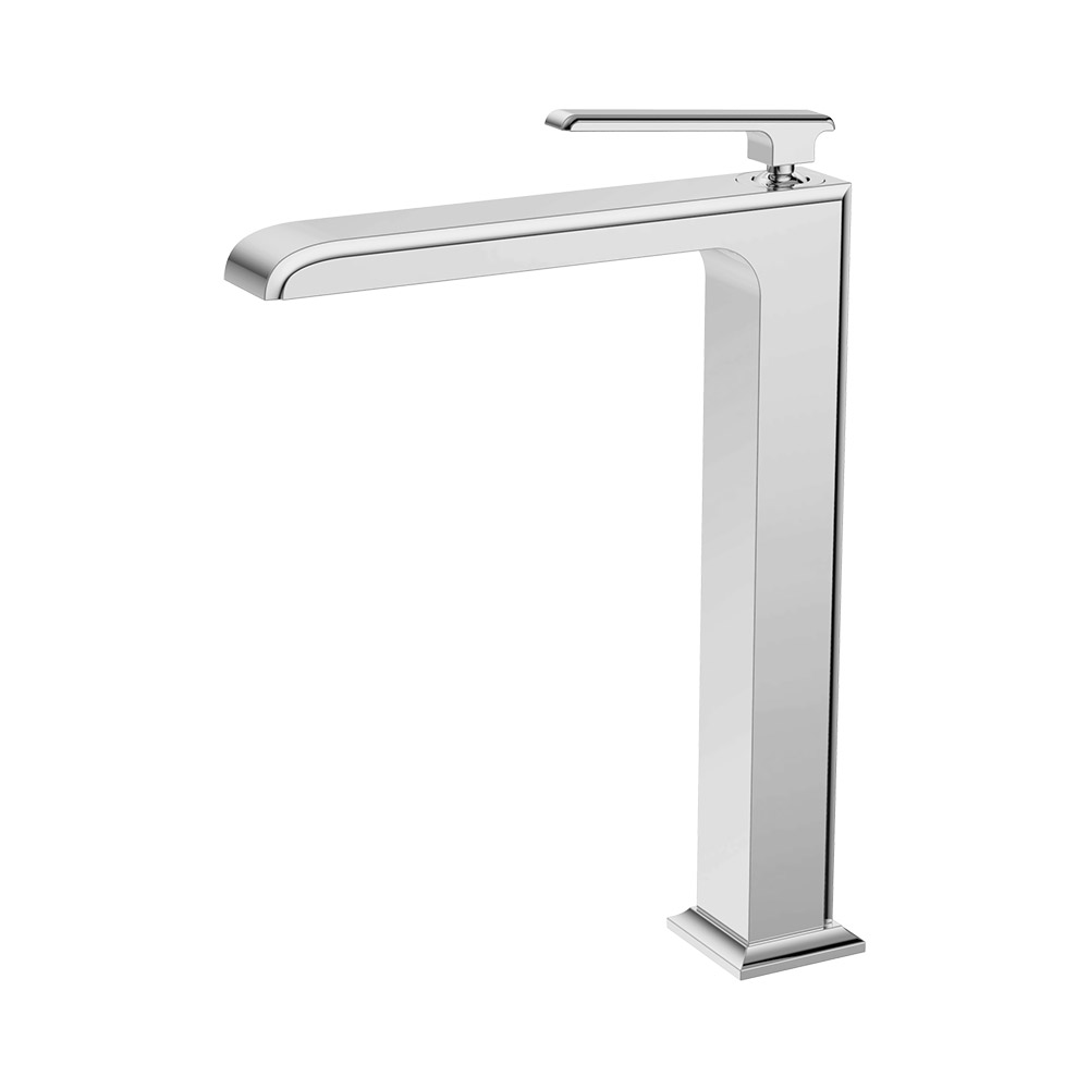 Einhebel hoher Waschbecken Mixer- Chrome