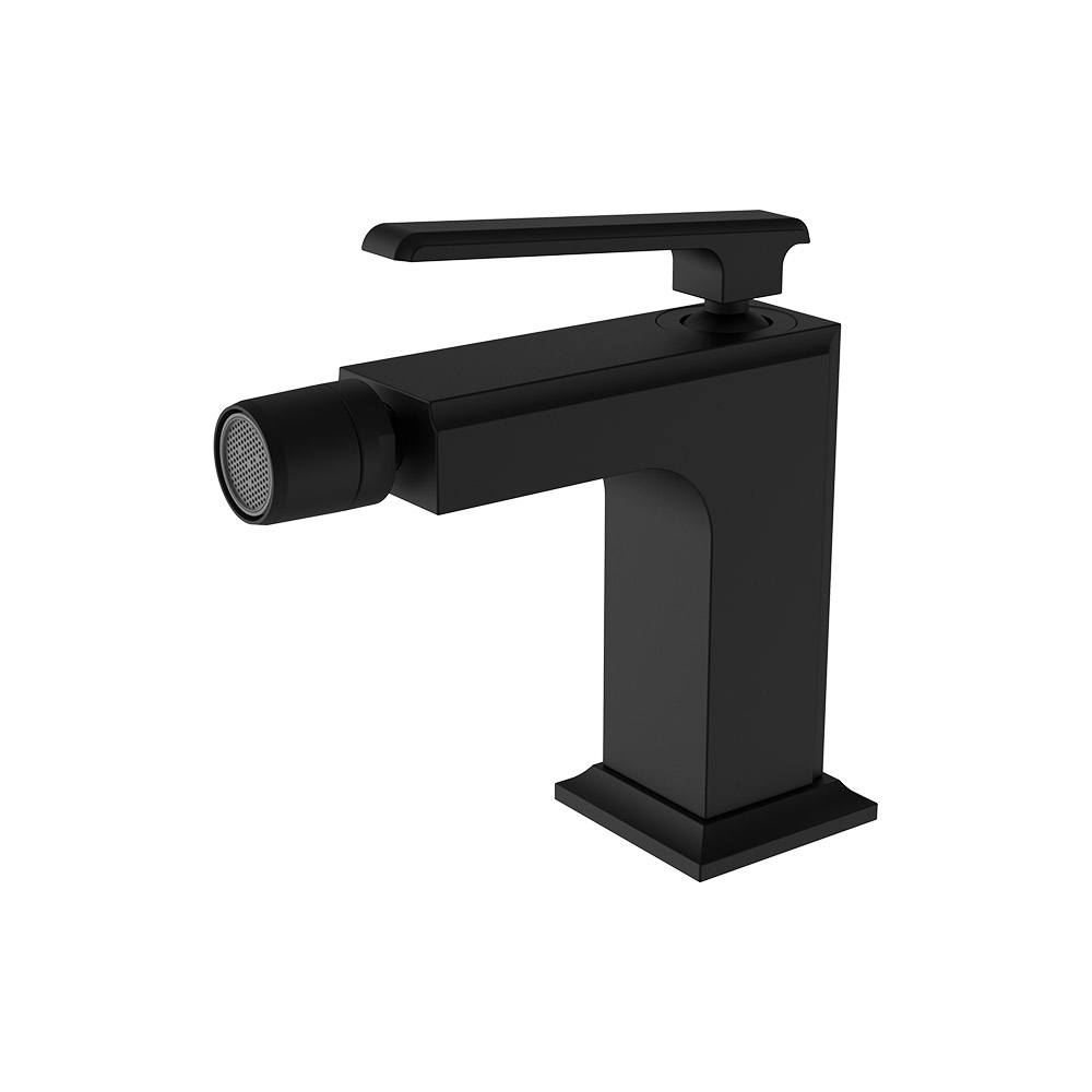 Einhebel Bidet Mixer- Elec. Schwarz
