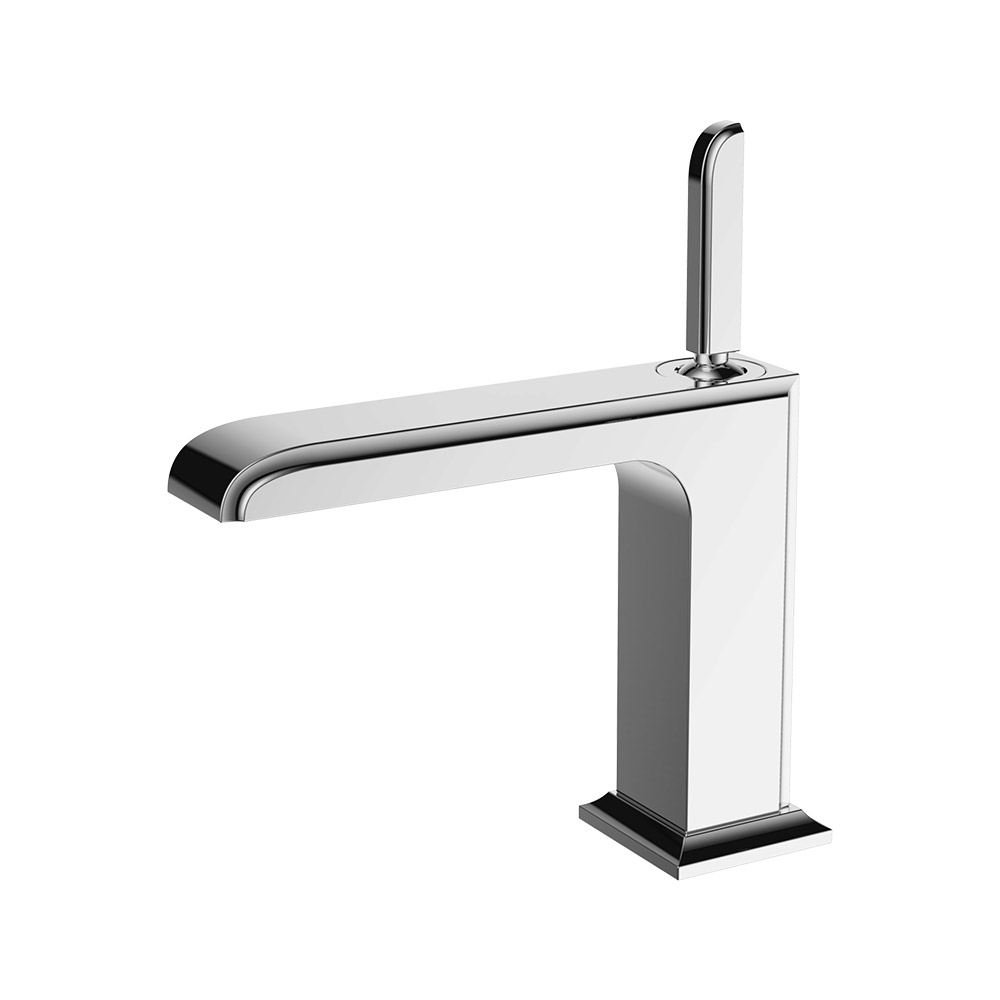 Mixer de lavanderia de alavanca única - cromo