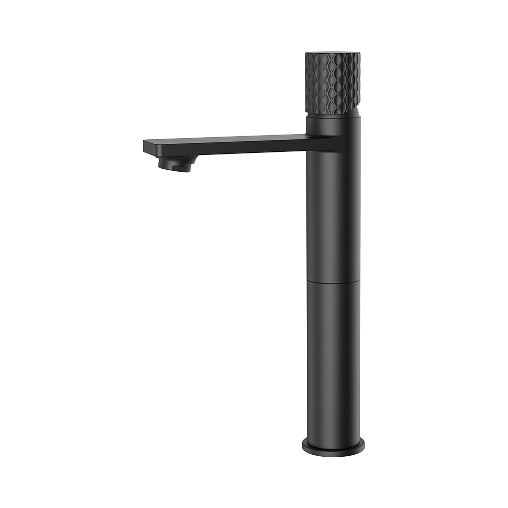 Mixer de lavanderia de alta alavanca única - Elec. Preto