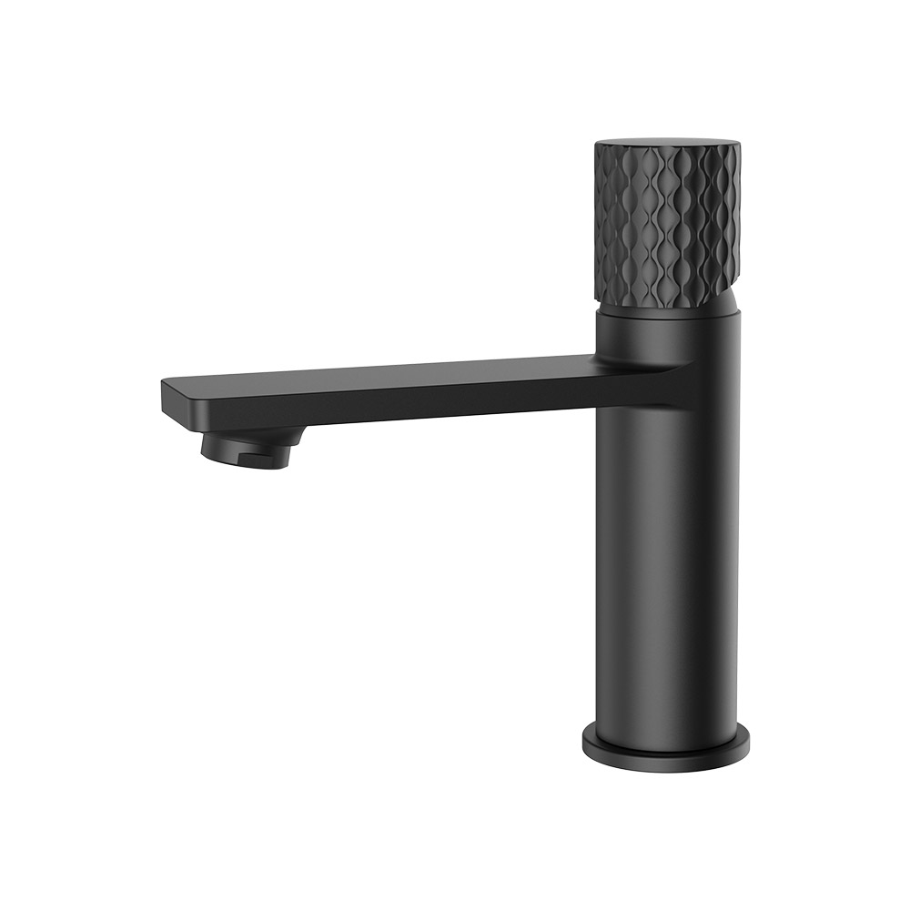Single Lever Washbasin Mixer- Elec. Black