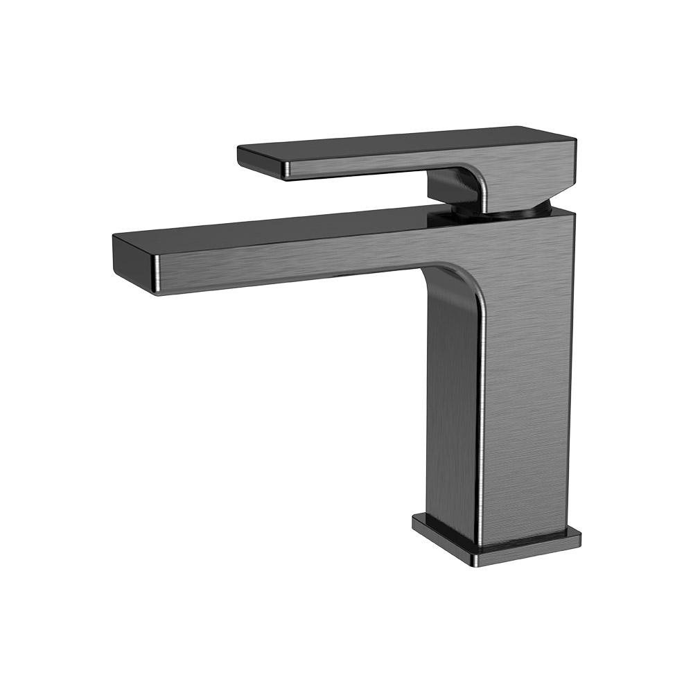 Einhebel Waschbecken Mixer- Pistole Grau