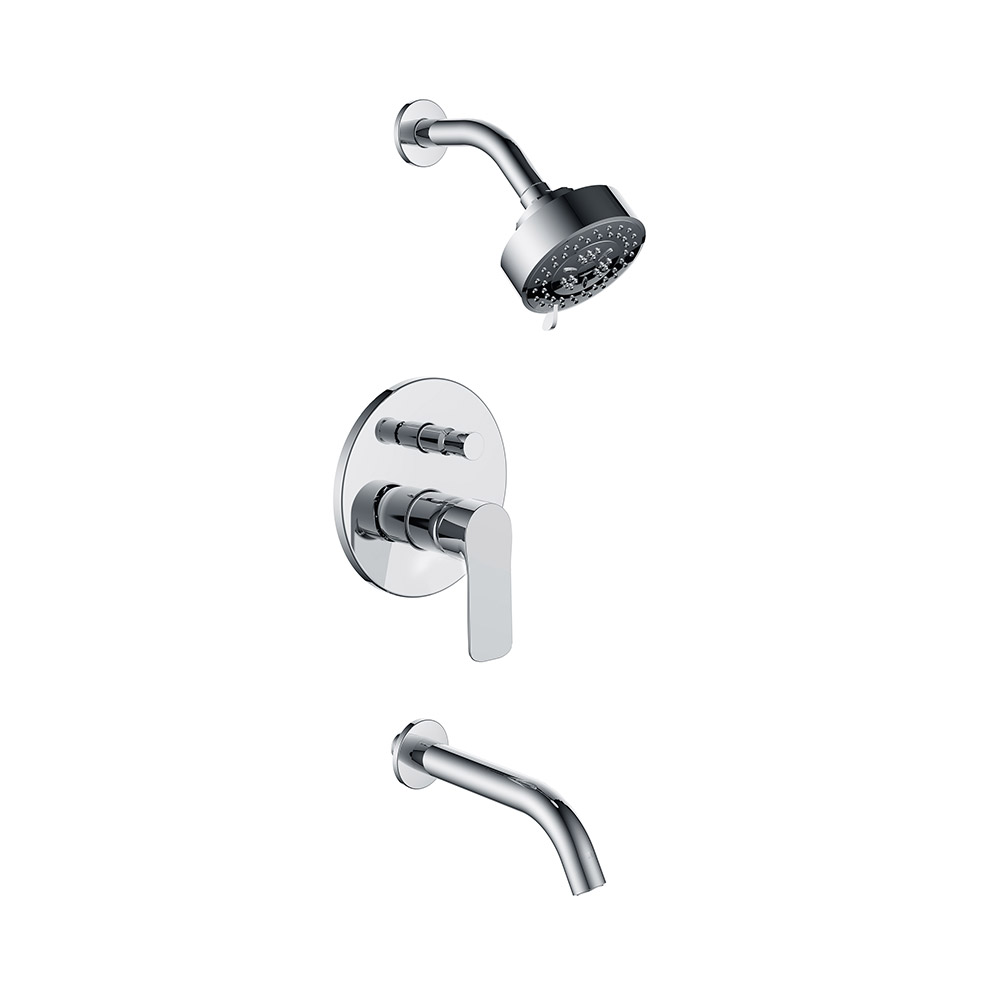 Einhebel versteckte Dusche Mixer- Chrome