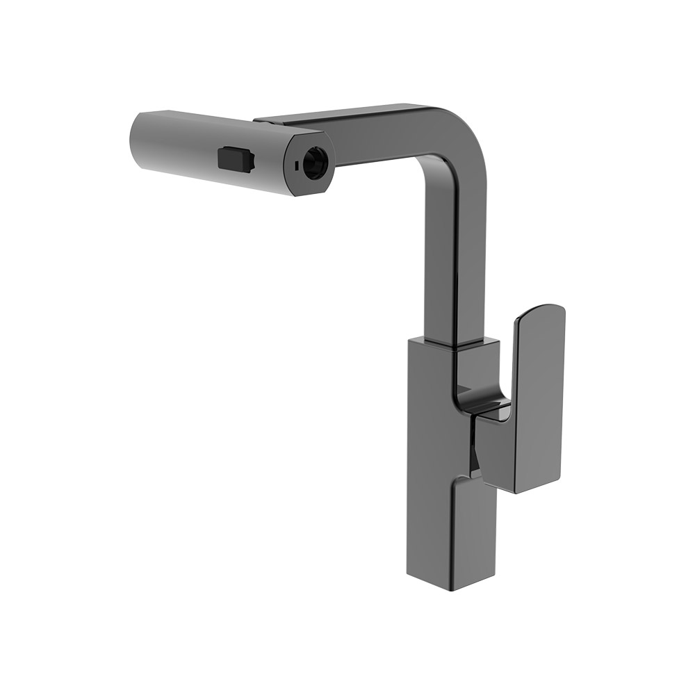 Pull-Out Kitchen Mixer- Pistola Cinzenta