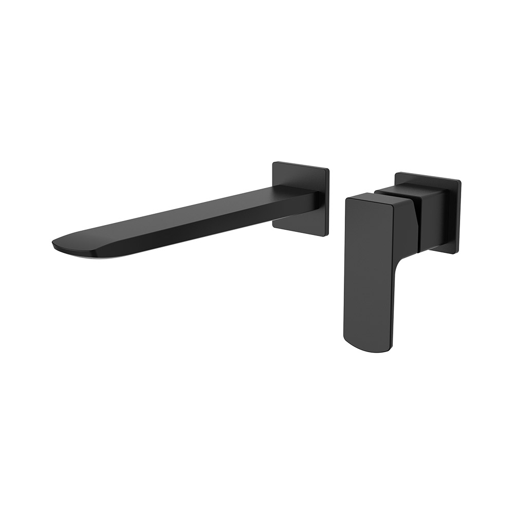 Misturador de bacia de parede oculta - Elec. Preto