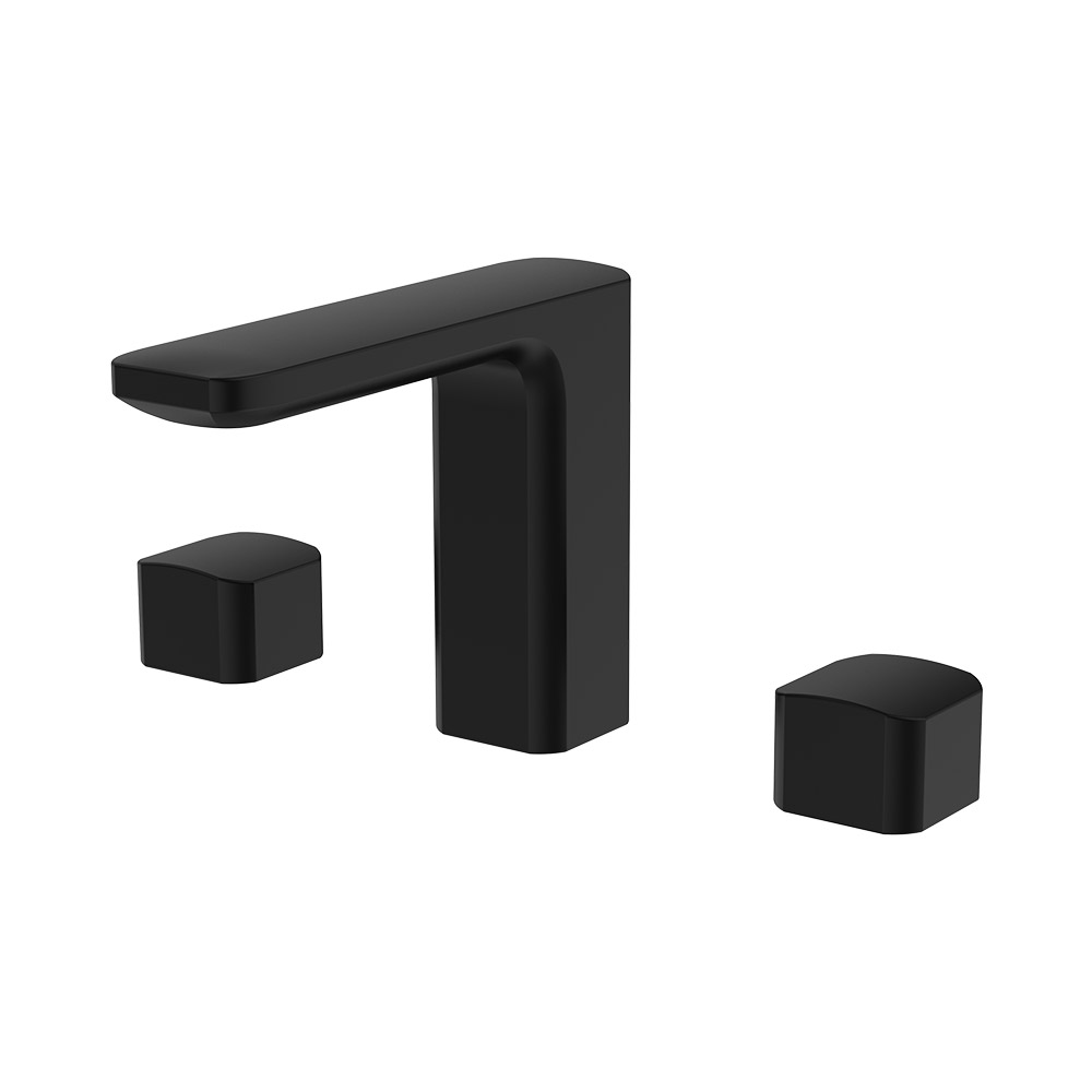 Mixer de bacia de alavanca dupla - Elec. Preto