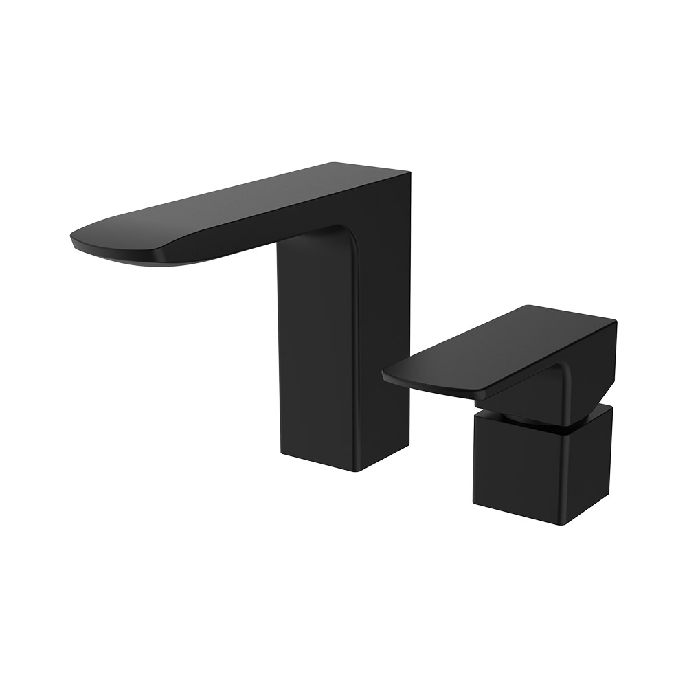 Mixer de bacia de dois buracos - Elec. Preto