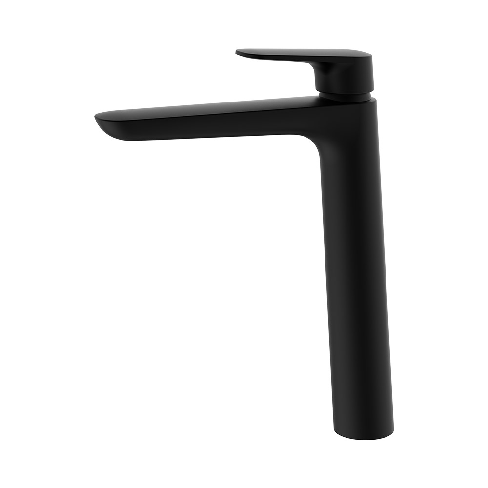 High Basin Mixer- Elec. Preto