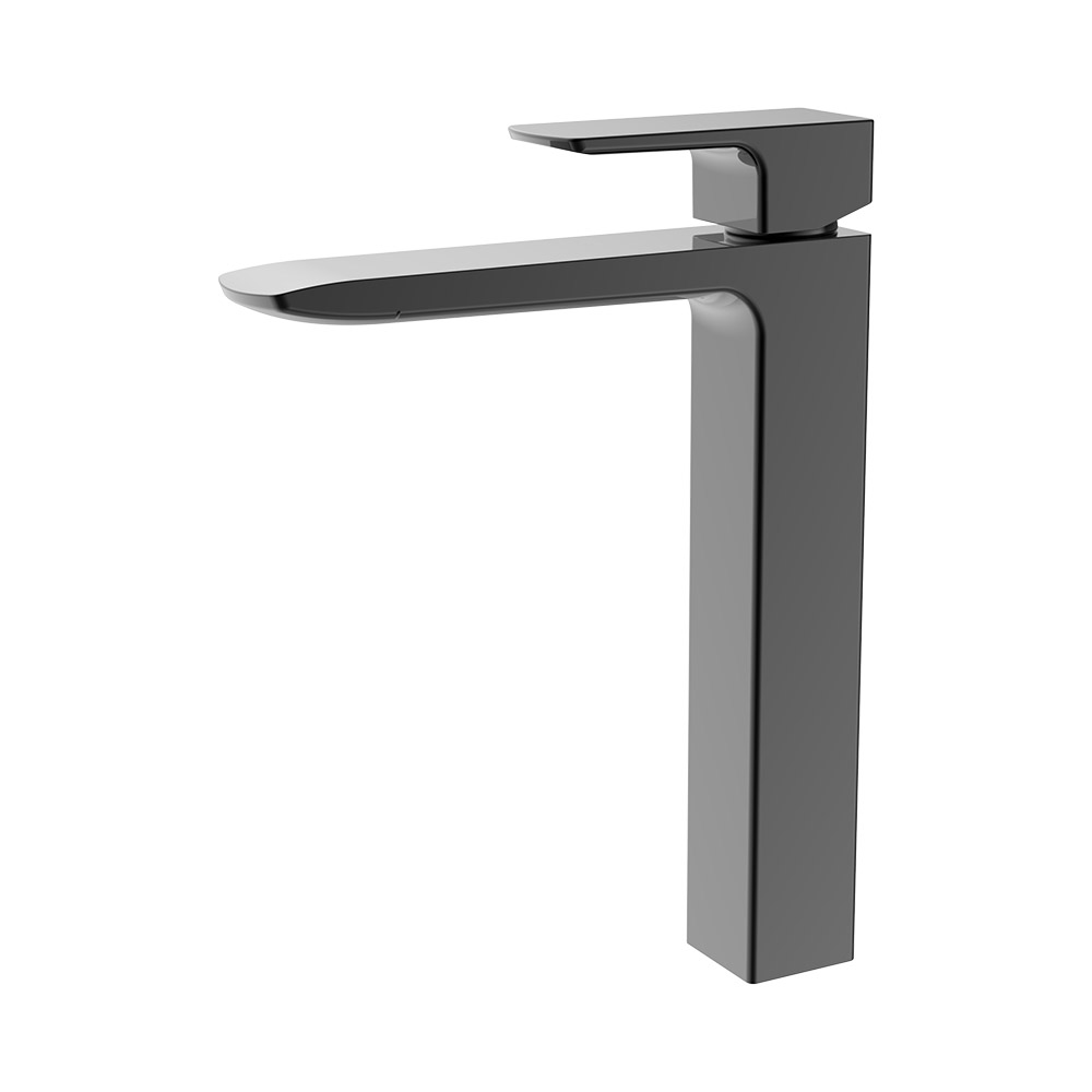 Mixer de bacia alta - pistola cinza