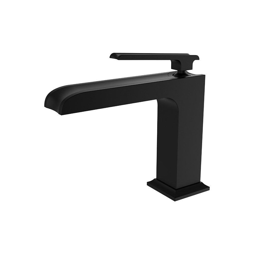 Einhebel Waschbecken Mixer- Elec. Schwarz