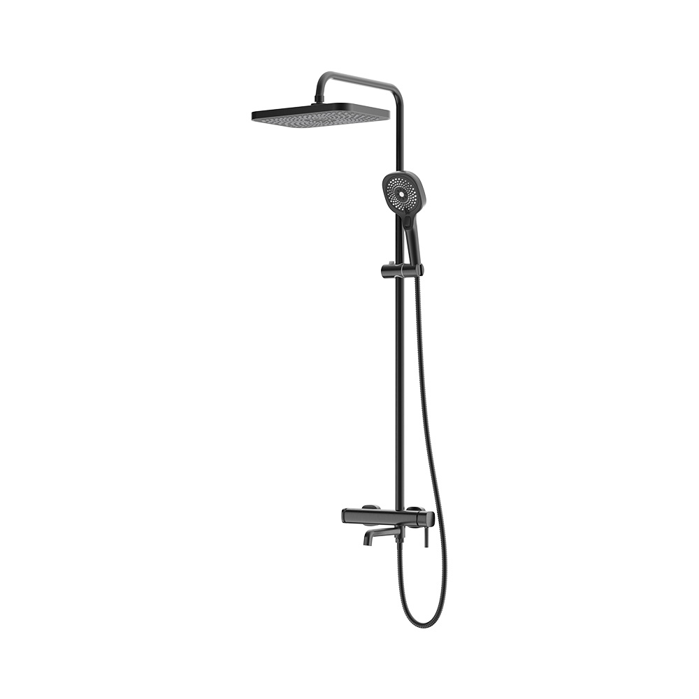 Set de columna de ducha - pistola gris