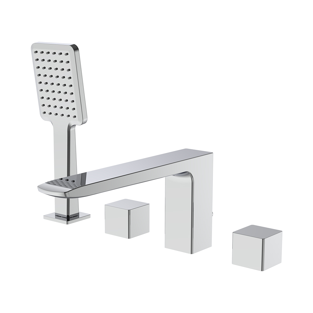 Misturador de banho de quatro buracos - cromo
