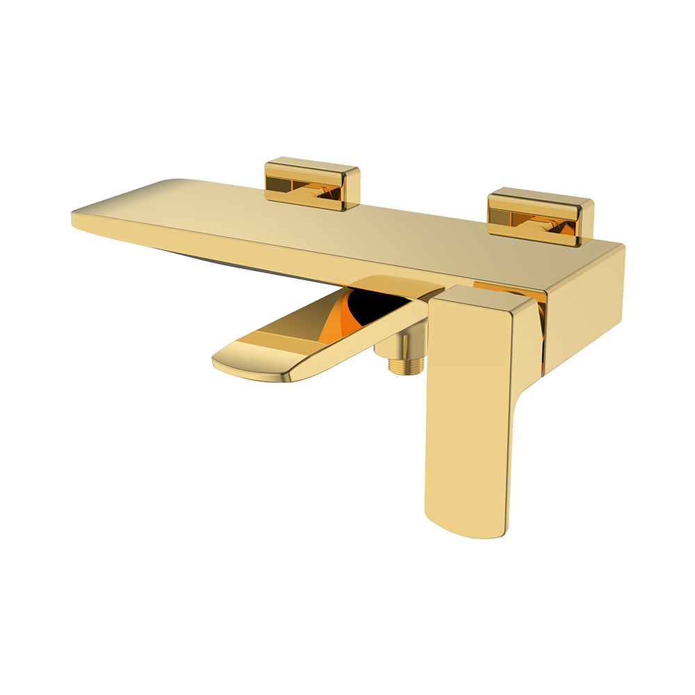 misturador banho-chuveiro-escovado ouro