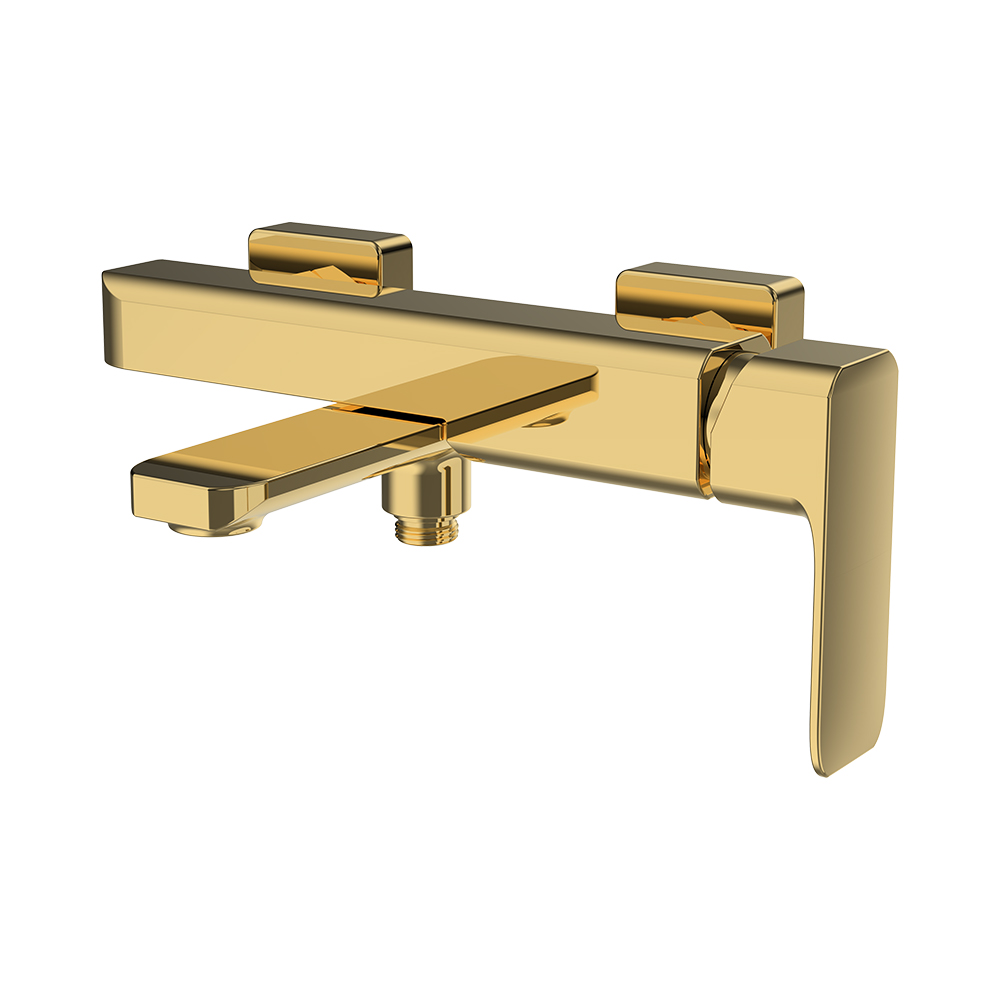 misturador banho-chuveiro-escovado ouro