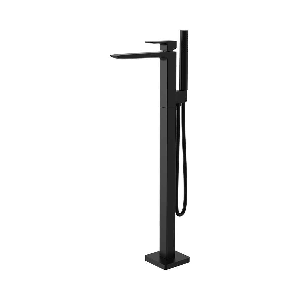 Piso de pé banheiro misturador- Elec. Preto