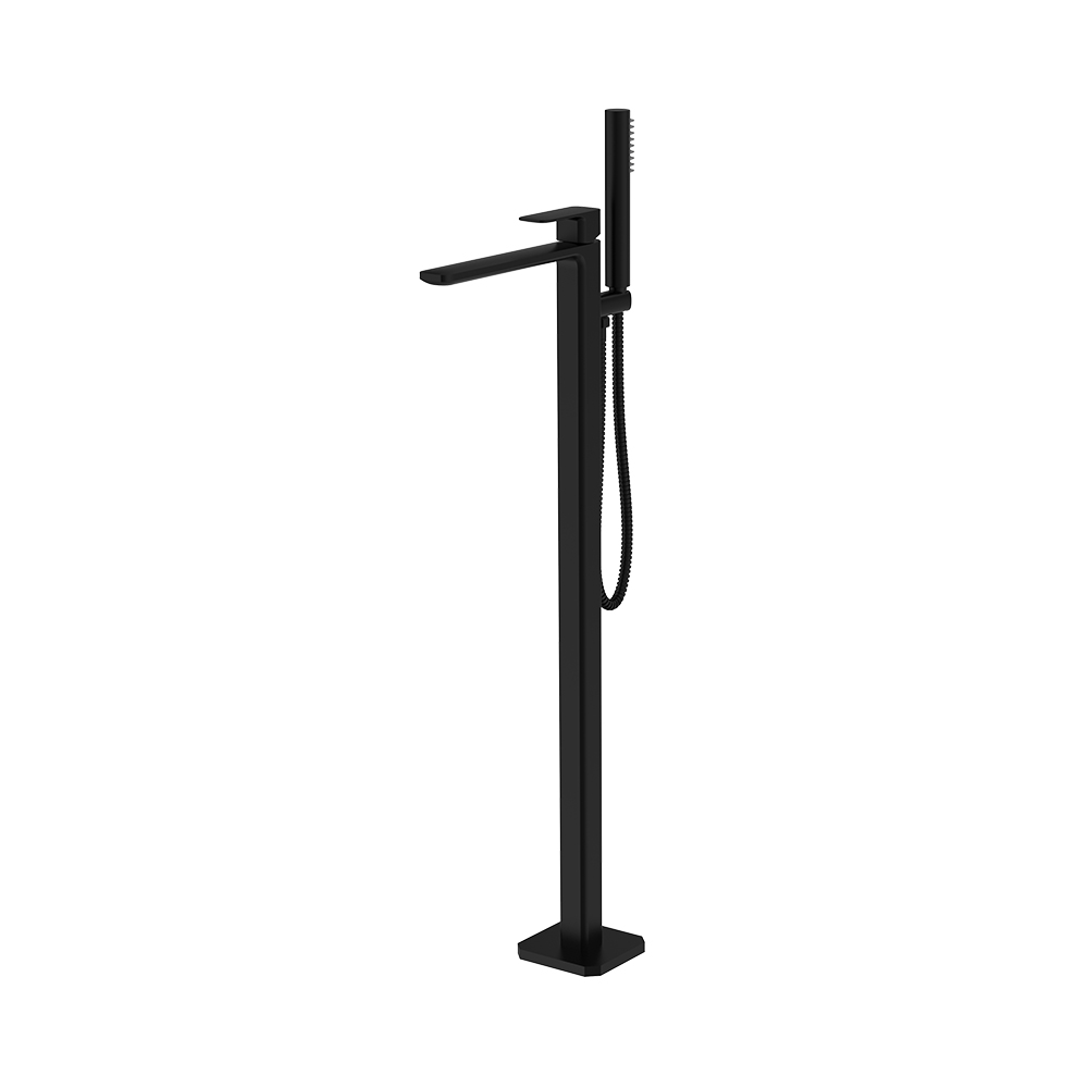 Piso de pé banheiro misturador- Elec. Preto