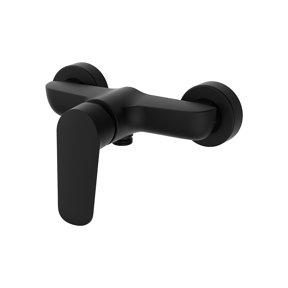 Mixer de chuveiro de alavanca única - Elec. Preto