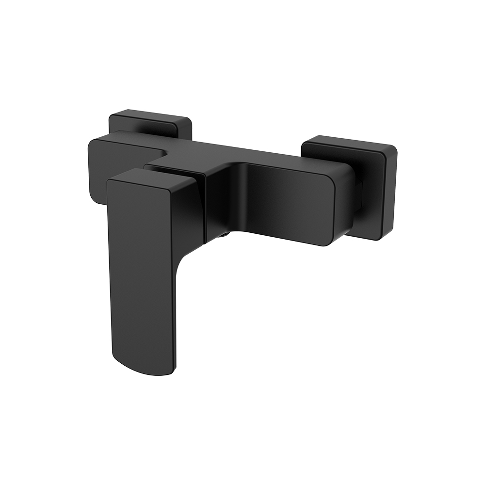 Misturador de chuveiro exposto - Elec. Preto