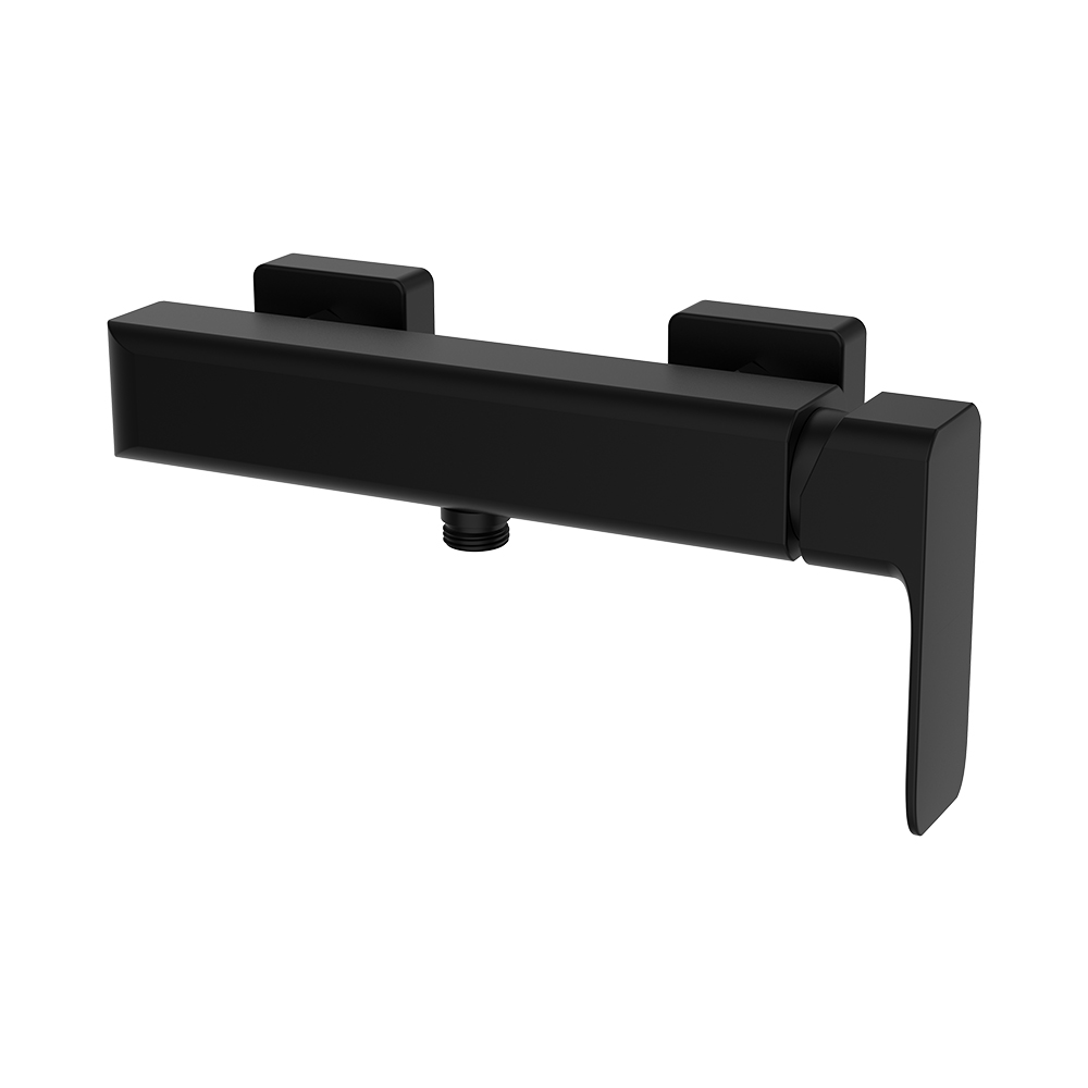 Misturador de chuveiro exposto - Elec. Preto