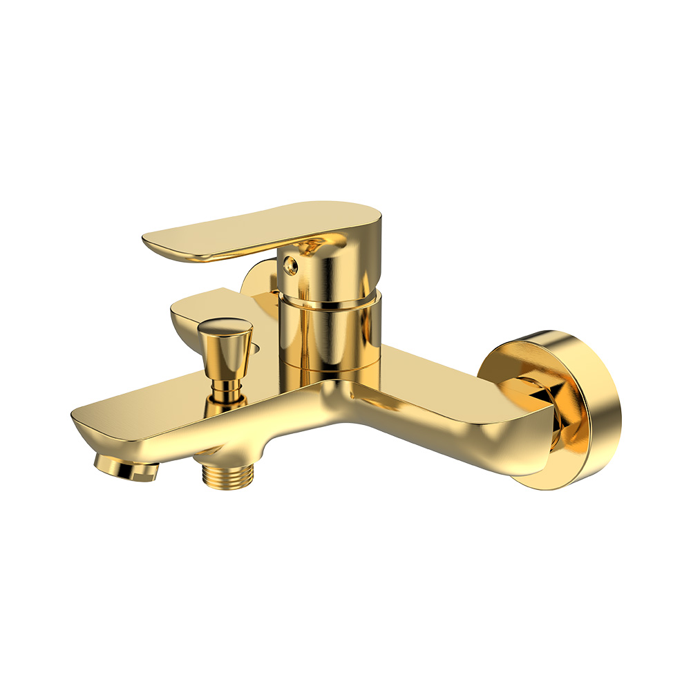 Single Lever Bath-shower Mixer- Brushed Gold