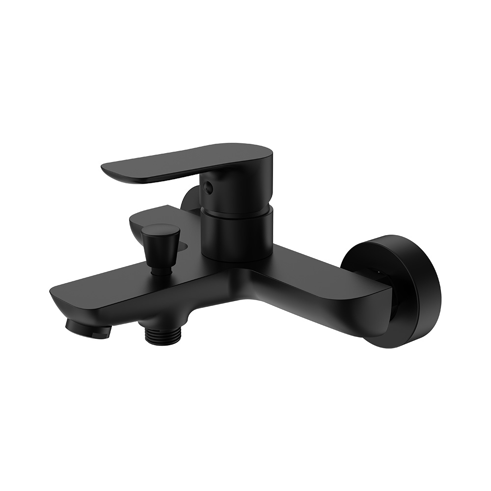 Single Lever Bath-shower Mixer- Elec. Black