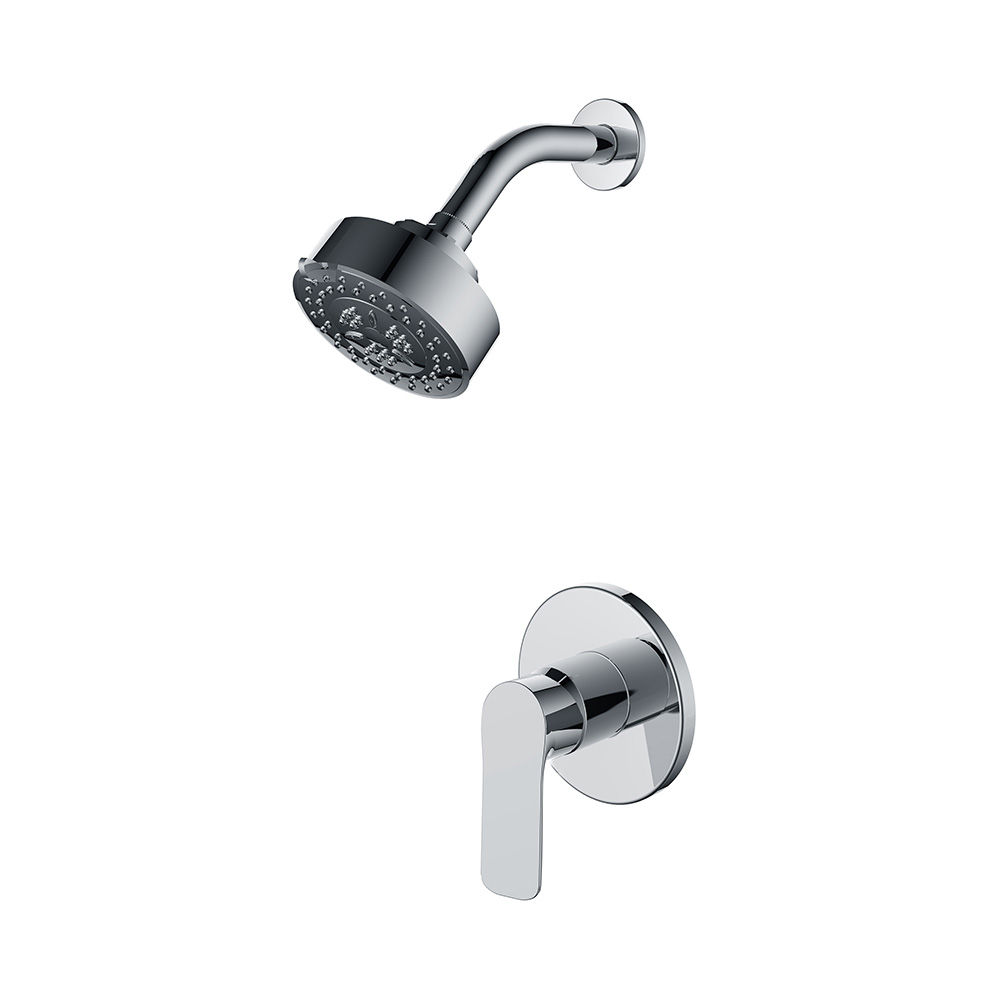 Single Lever Concealed Shower Column Set- Chrome