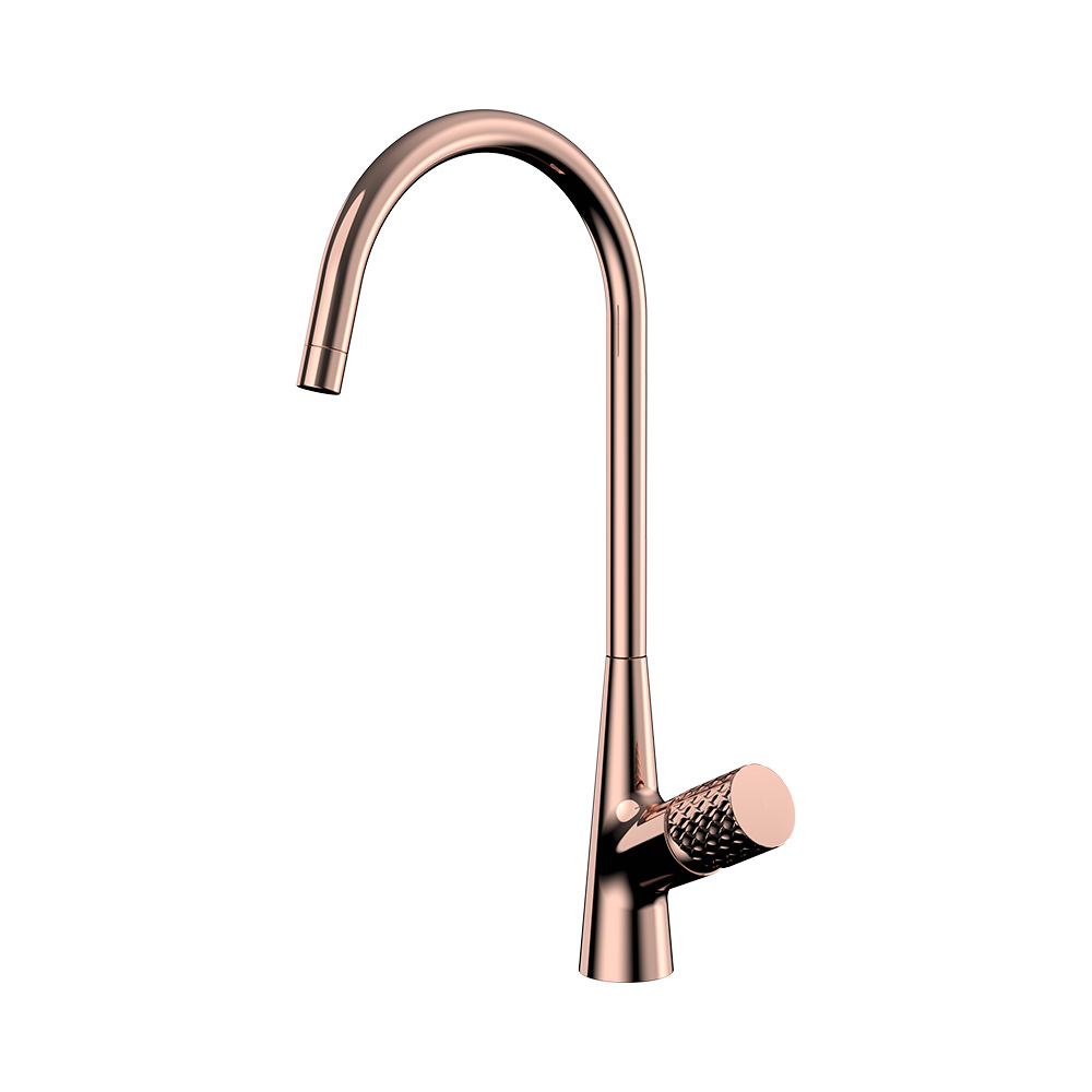 Single Lever Kitchen Mixer- Rose Gold