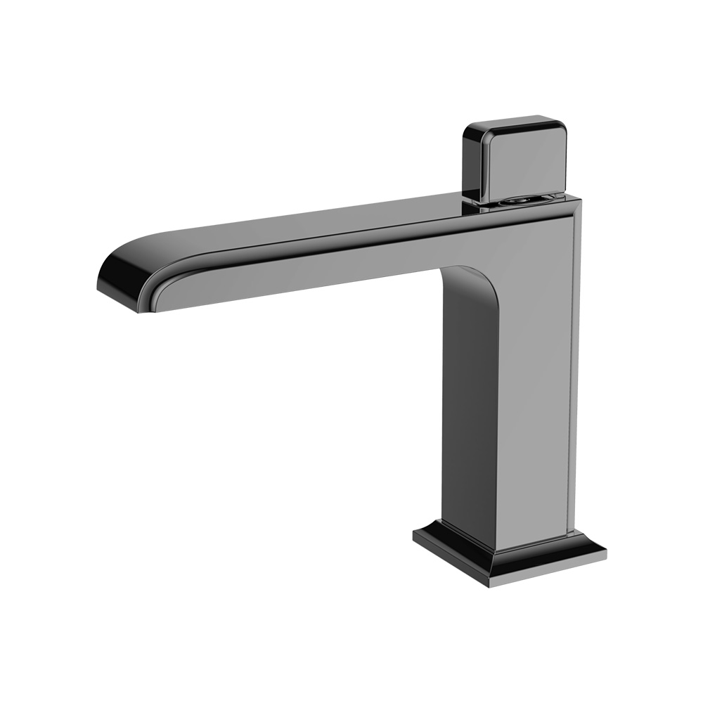 Single Lever Washbasin Mixer (Hand wheel)- Gun Grey