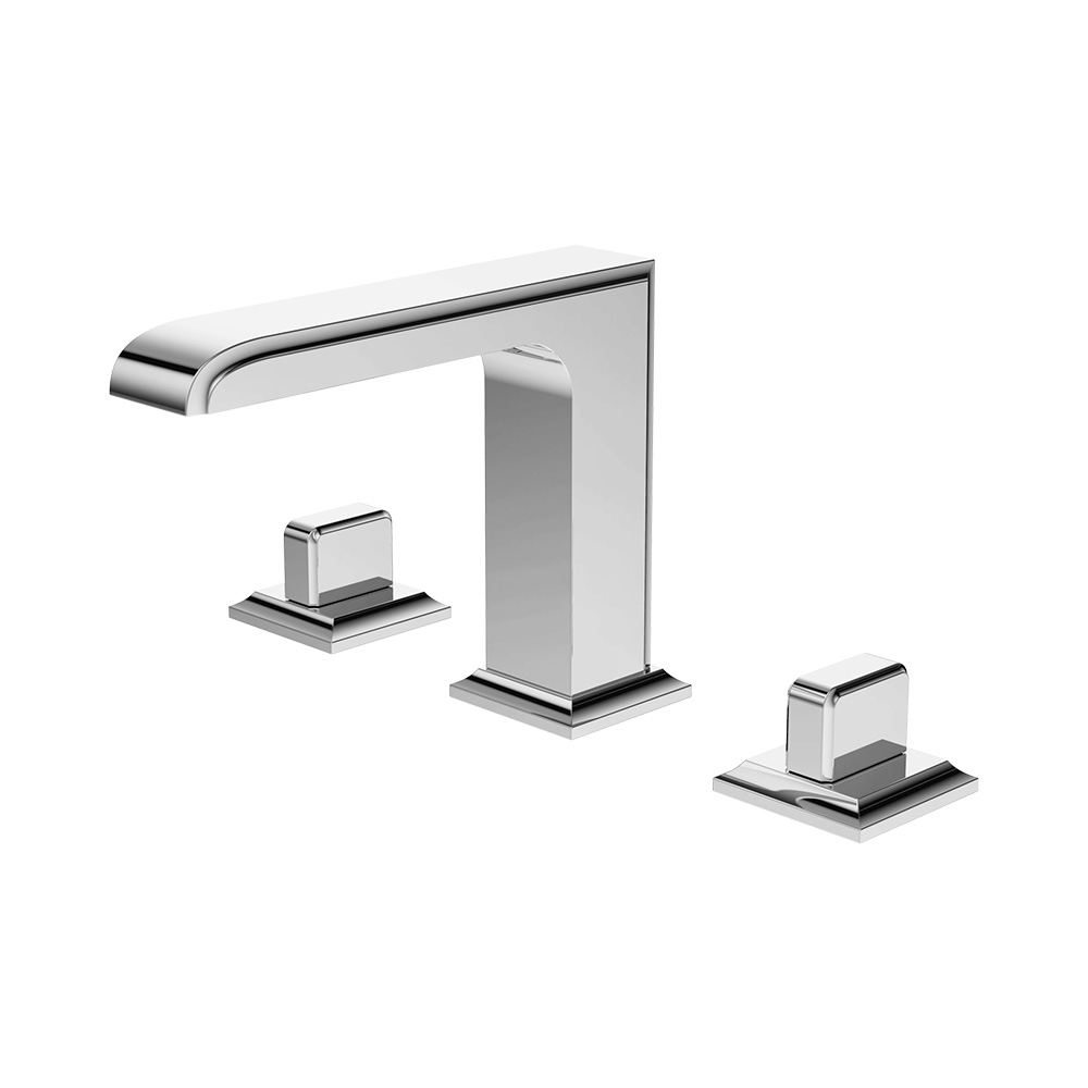Double Lever Washbasin Mixer- Chrome