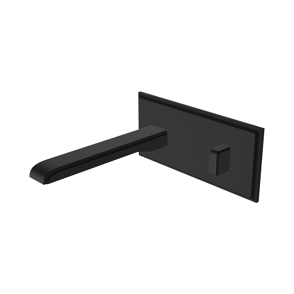 Concealed Washbasin Mixer- Elec. Black