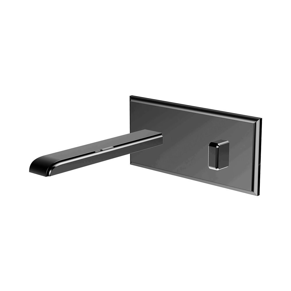 Concealed Washbasin Mixer- Gun Grey