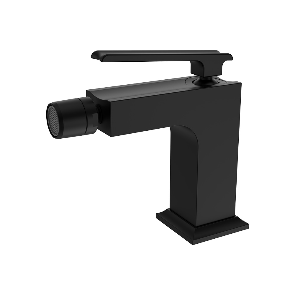 Single Lever Bidet Mixer- Elec. Black