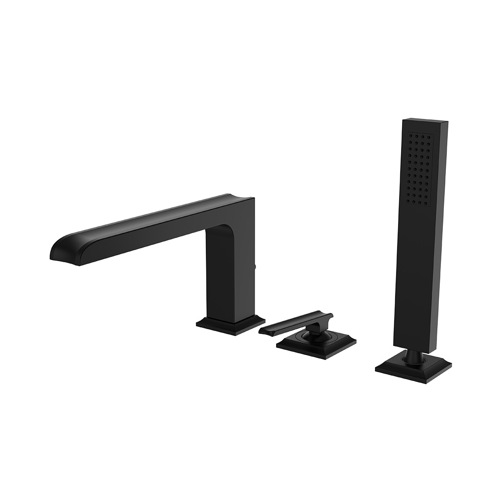 Single Lever Bath-shower Mixer- Elec. Black