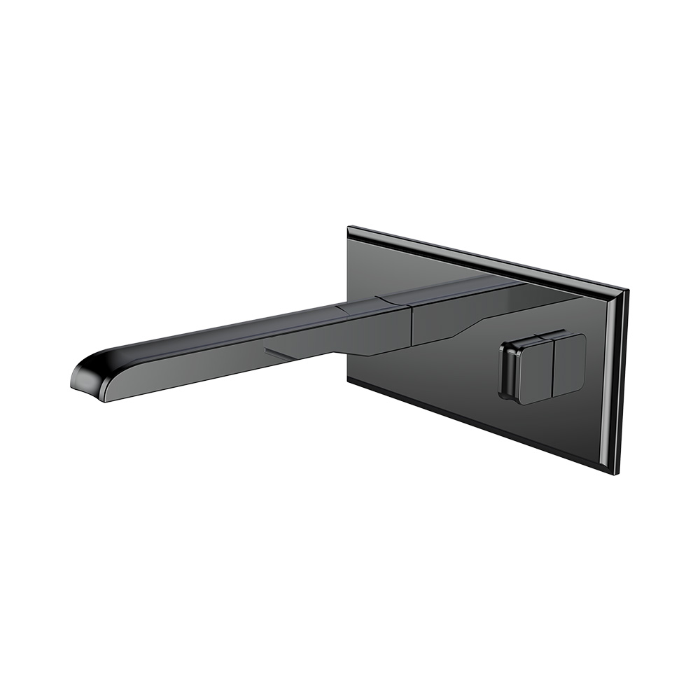 Concealed Washbasin Mixer- Gun Grey