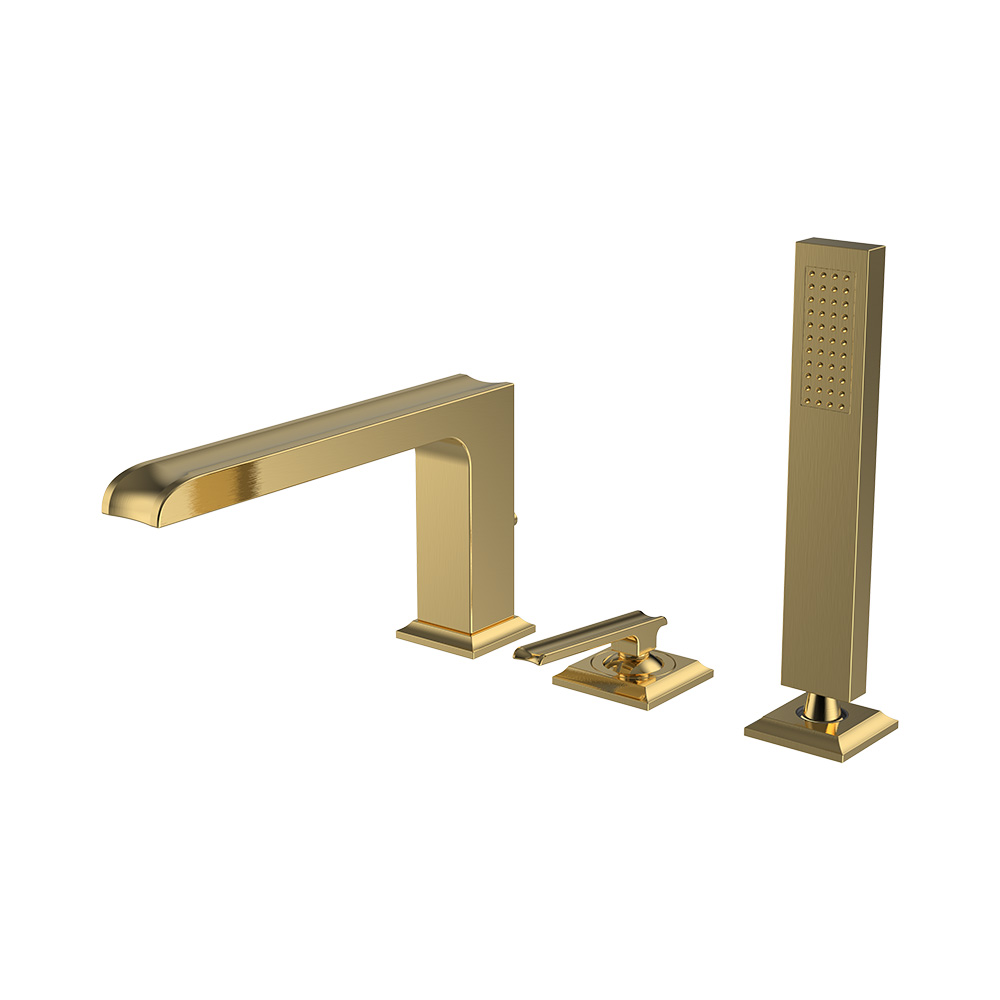 Single Lever Bath-shower Mixer- Brushed Gold